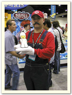 Mario and Bumperboy!